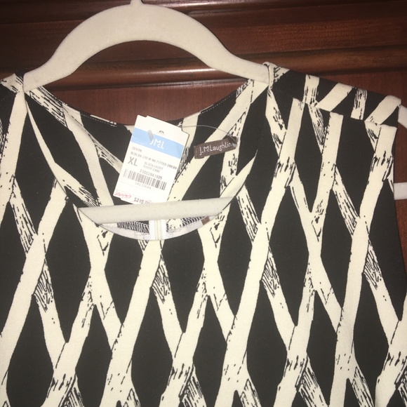 J. McLaughlin crewneck / sleeveless dress - Picture 4 of 5